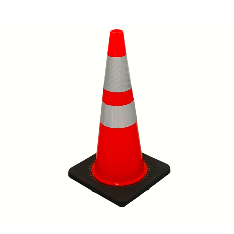 High-Elasticity PVC Traffic Safety Cone with Optional Weighted Rubber Base for All-Weather Road Control and Hazard Isolation High-Elasticity PVC Traffic Safety Cone with Optional Weighted Rubber Base for All-Weather Road Control and Hazard Isolation