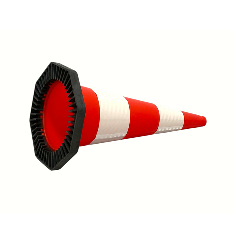 High-Visibility Octagon-Base PVC Traffic Safety Cone with Superior Wind Resistance and Stability High-Visibility Octagon-Base PVC Traffic Safety Cone with Superior Wind Resistance and Stability