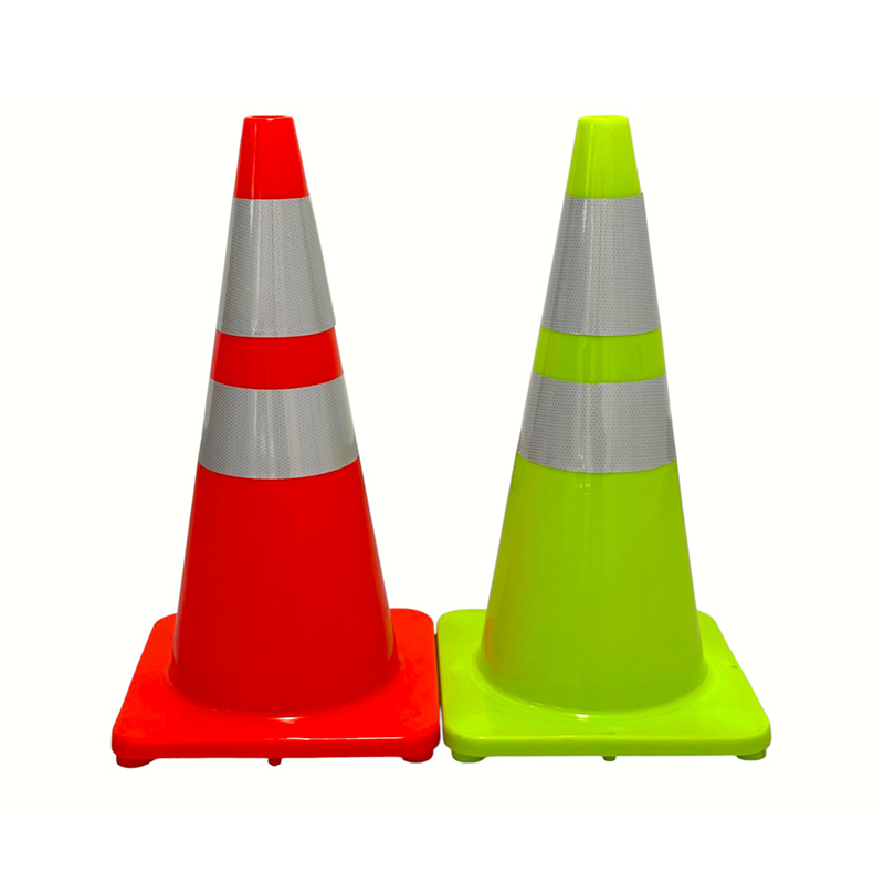 High-Elasticity PVC Traffic Safety Cone with Optional Weighted Rubber Base for All-Weather Road Control and Hazard Isolation High-Elasticity PVC Traffic Safety Cone with Optional Weighted Rubber Base for All-Weather Road Control and Hazard Isolation