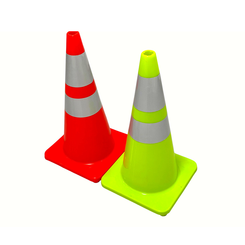 High-Elasticity PVC Traffic Safety Cone with Optional Weighted Rubber Base for All-Weather Road Control and Hazard Isolation High-Elasticity PVC Traffic Safety Cone with Optional Weighted Rubber Base for All-Weather Road Control and Hazard Isolation