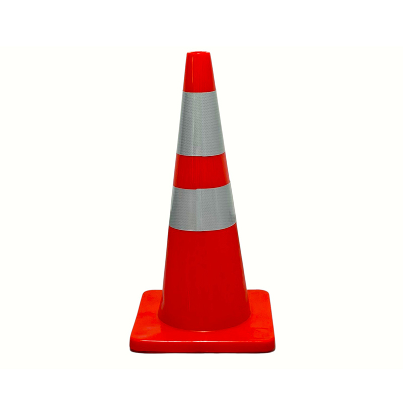 High-Elasticity PVC Traffic Safety Cone with Optional Weighted Rubber Base for All-Weather Road Control and Hazard Isolation High-Elasticity PVC Traffic Safety Cone with Optional Weighted Rubber Base for All-Weather Road Control and Hazard Isolation