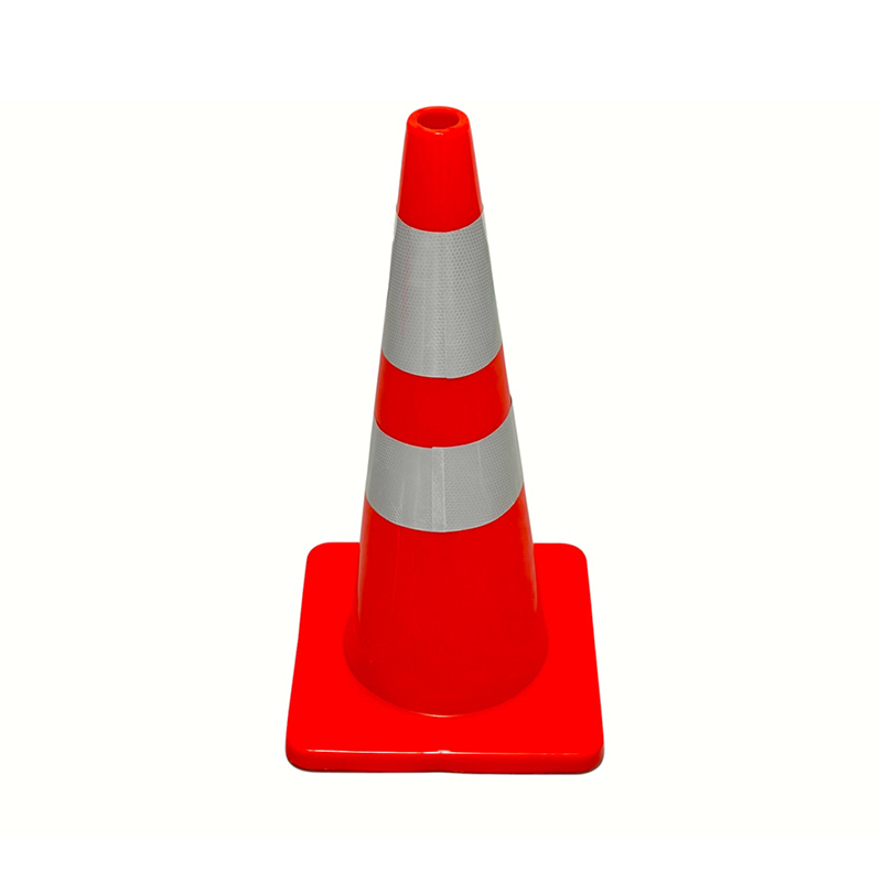 High-Elasticity PVC Traffic Safety Cone with Optional Weighted Rubber Base for All-Weather Road Control and Hazard Isolation High-Elasticity PVC Traffic Safety Cone with Optional Weighted Rubber Base for All-Weather Road Control and Hazard Isolation
