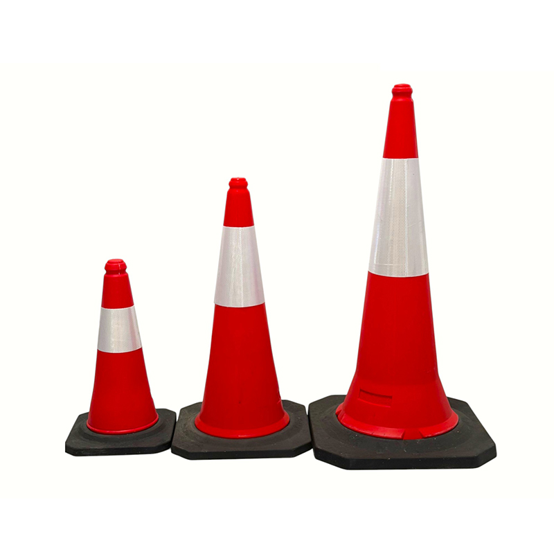 50/75/100cm High-Visibility PE Reflective Traffic Safety Cone for Road Management 50/75/100cm High-Visibility PE Reflective Traffic Safety Cone for Road Management