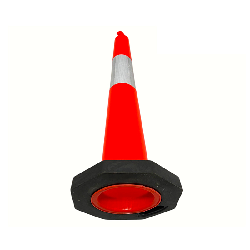 Portable T-TOP High-Flexibility PVC Traffic Cone for Construction Perimeters Portable T-TOP High-Flexibility PVC Traffic Cone for Construction Perimeters