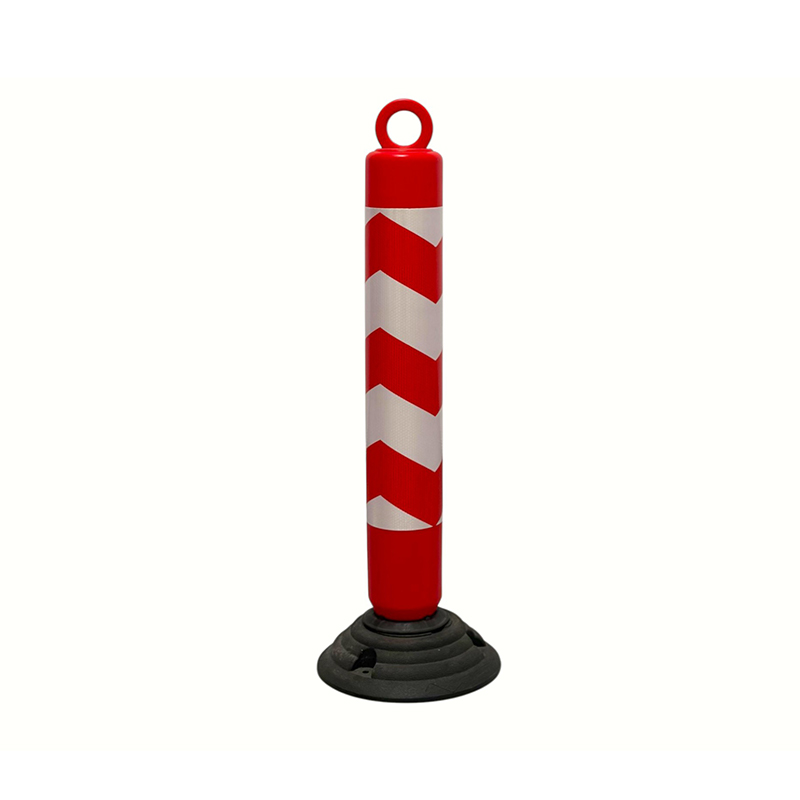 Omni-Directional Self-Righting Delineator Post for High-Impact Zones and Urban Traffic Guidance