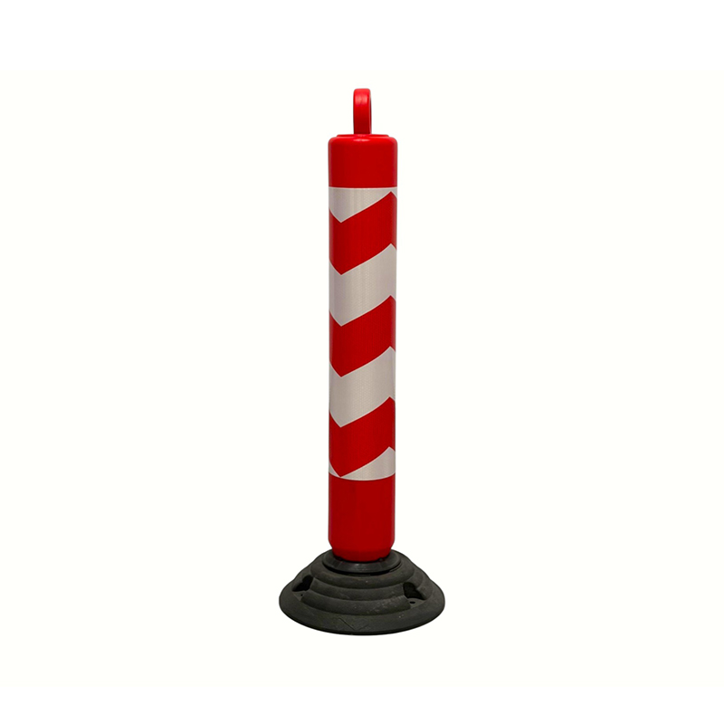 Omni-Directional Self-Righting Delineator Post for High-Impact Zones and Urban Traffic Guidance