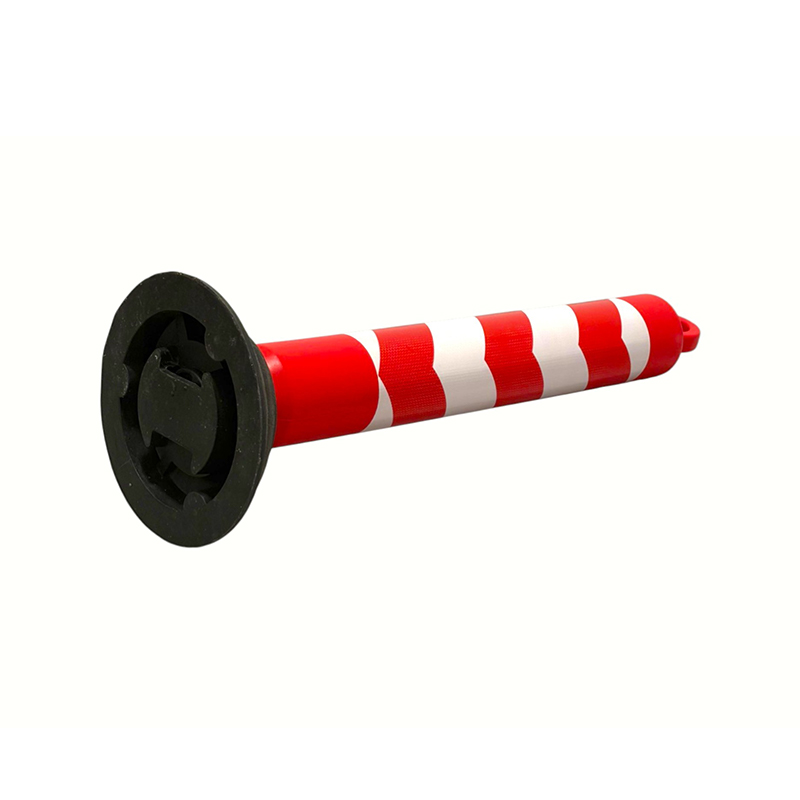 Omni-Directional Self-Righting Delineator Post for High-Impact Zones and Urban Traffic Guidance