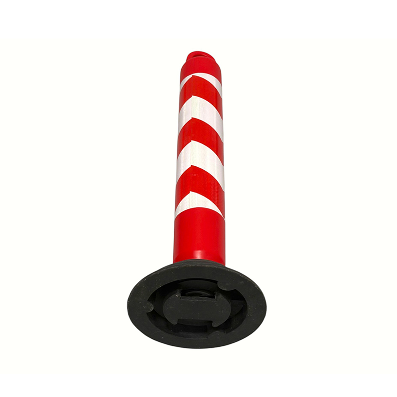 Omni-Directional Self-Righting Delineator Post for High-Impact Zones and Urban Traffic Guidance