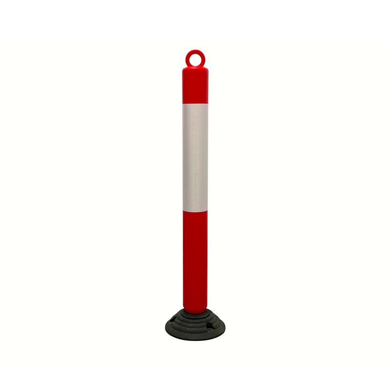 Omni-Directional Self-Righting Delineator Post for High-Impact Zones and Urban Traffic Guidance