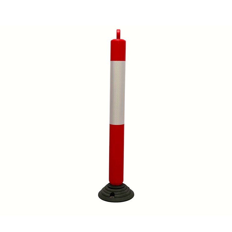 Omni-Directional Self-Righting Delineator Post for High-Impact Zones and Urban Traffic Guidance