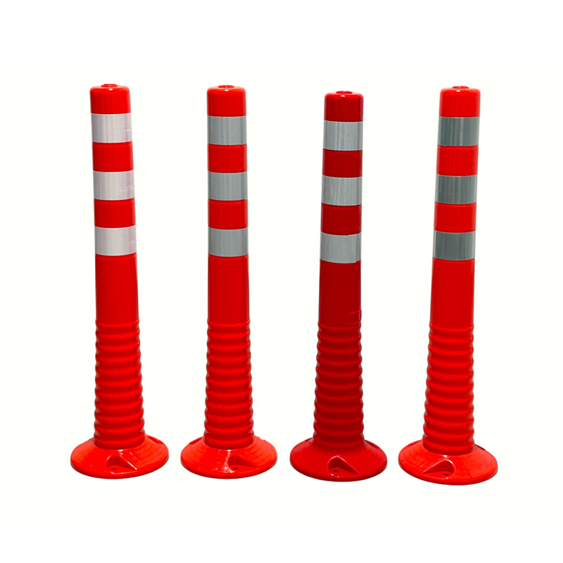 Tear-Resistant TPU Ultra-Flexible Delineator Post with 360° Superior Rebound Performance