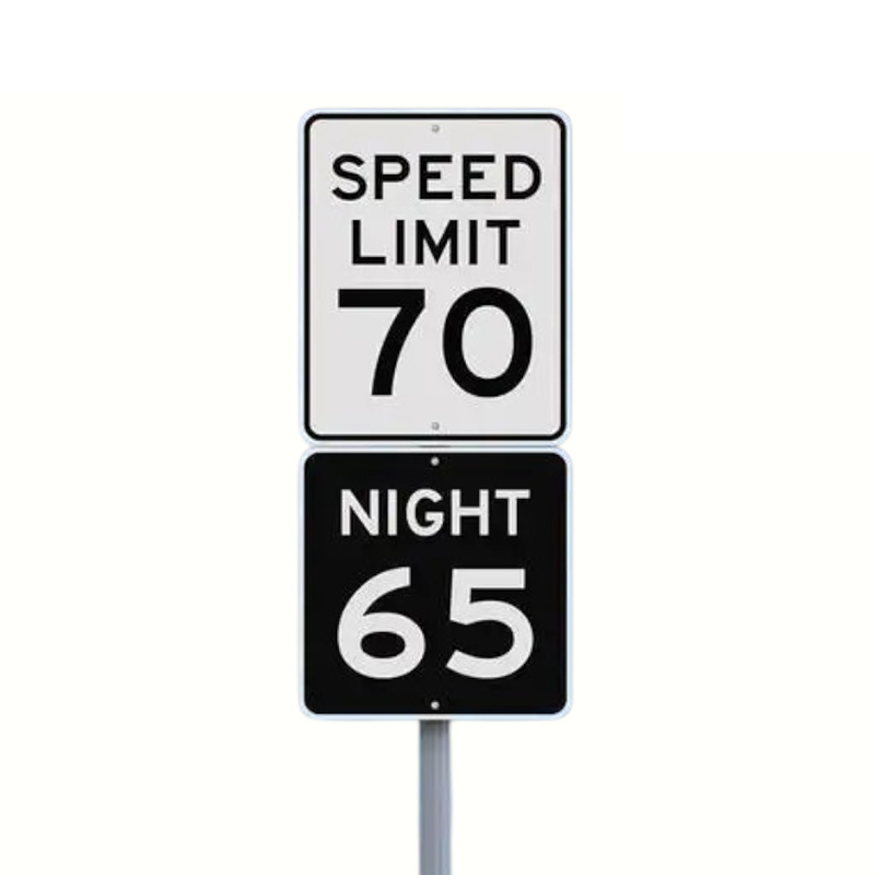 Corrosion-resistant Aluminum Plate Reflective Traffic Signs Meeting International Road Safety Standards