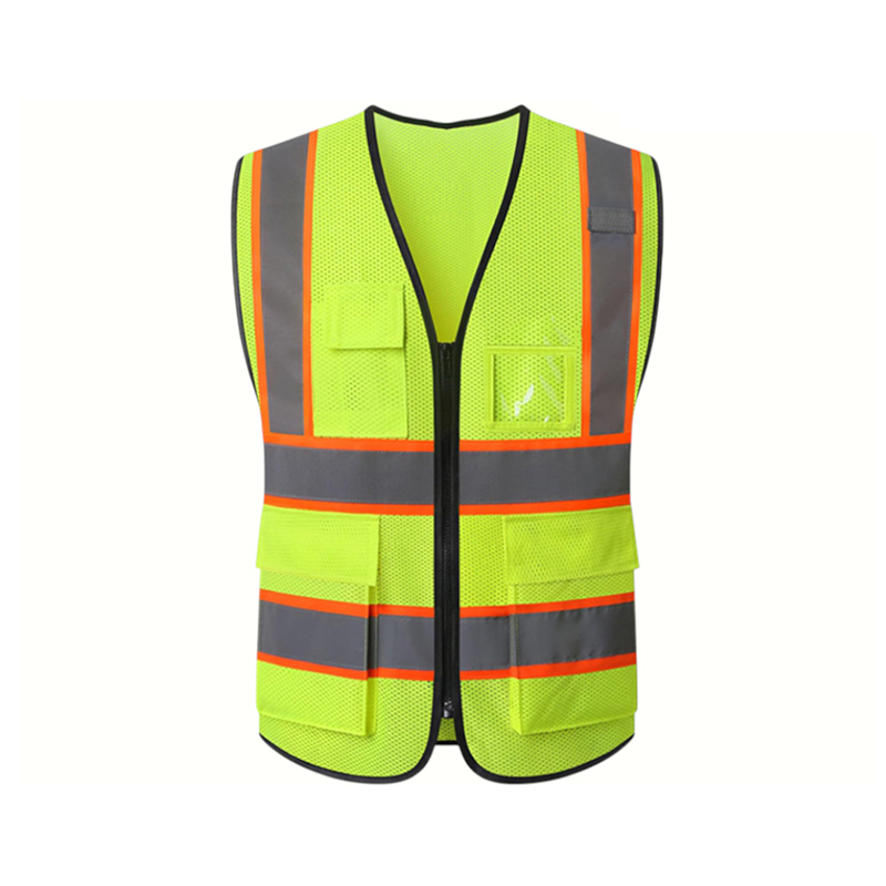 En Iso 20471 / Ansi Certified High-Visibility Breathable Lightweight Multi-Functional Safety Vest En Iso 20471 / Ansi Certified High-Visibility Breathable Lightweight Multi-Functional Safety Vest