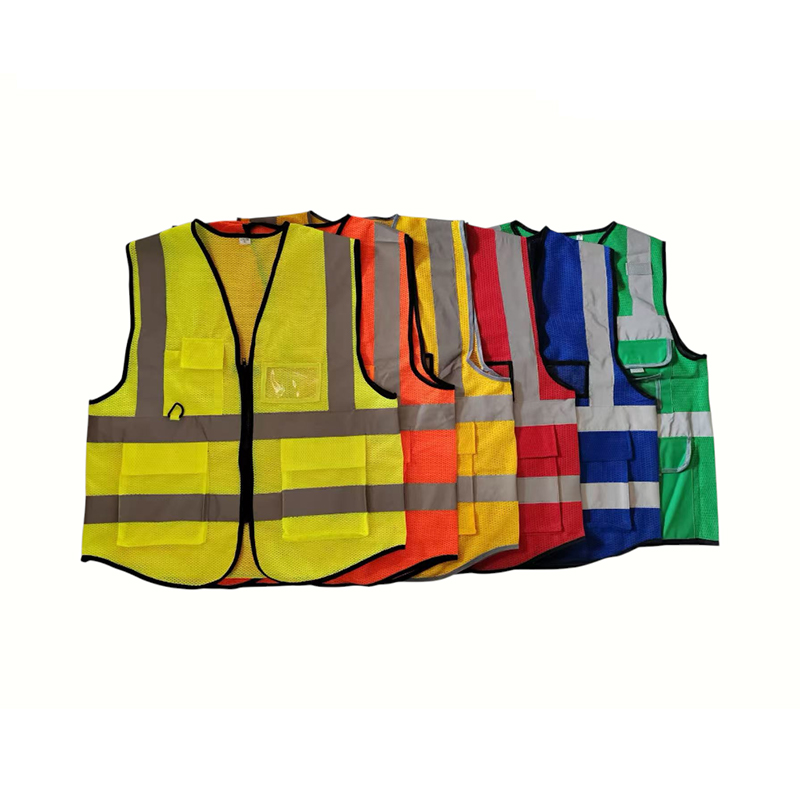 En Iso 20471 / Ansi Certified High-Visibility Breathable Lightweight Multi-Functional Safety Vest En Iso 20471 / Ansi Certified High-Visibility Breathable Lightweight Multi-Functional Safety Vest