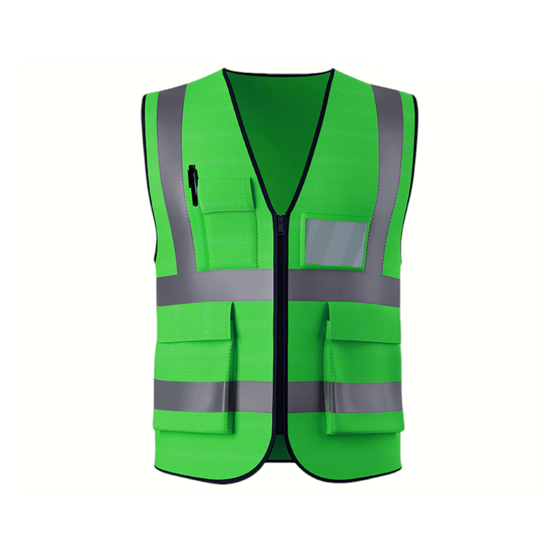 En Iso 20471 / Ansi Certified High-Visibility Breathable Lightweight Multi-Functional Safety Vest En Iso 20471 / Ansi Certified High-Visibility Breathable Lightweight Multi-Functional Safety Vest