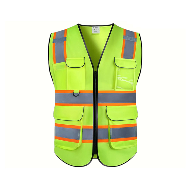 En Iso 20471 / Ansi Certified High-Visibility Breathable Lightweight Multi-Functional Safety Vest En Iso 20471 / Ansi Certified High-Visibility Breathable Lightweight Multi-Functional Safety Vest
