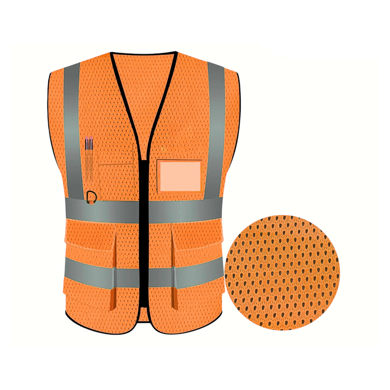 En Iso 20471 / Ansi Certified High-Visibility Breathable Lightweight Multi-Functional Safety Vest En Iso 20471 / Ansi Certified High-Visibility Breathable Lightweight Multi-Functional Safety Vest