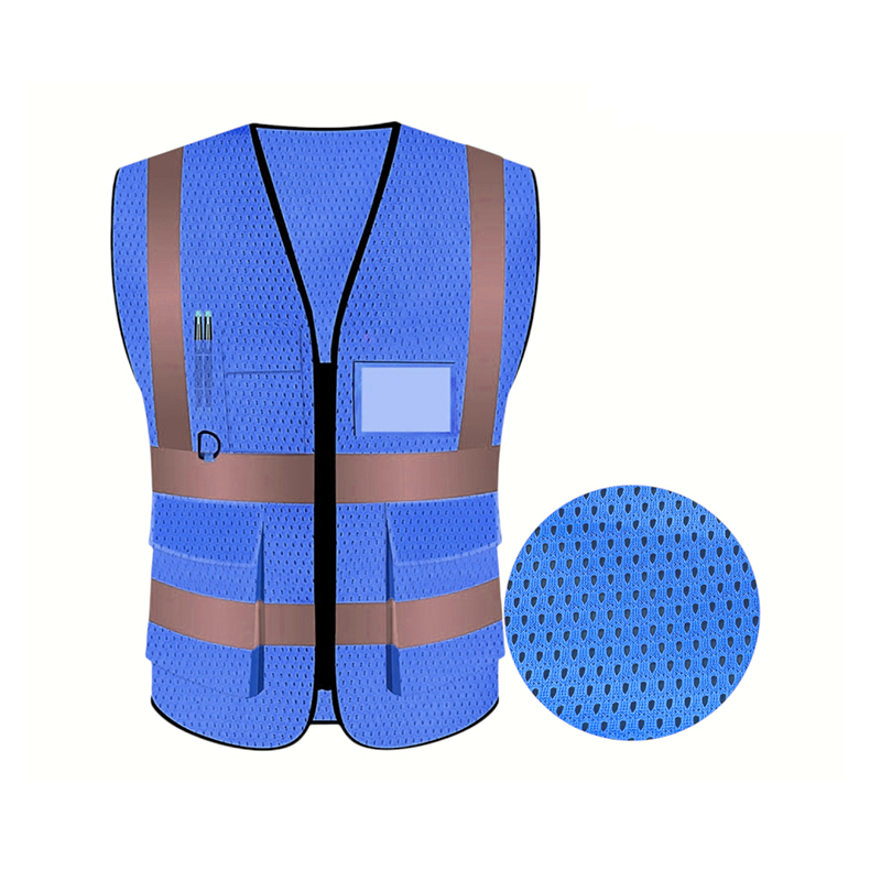 En Iso 20471 / Ansi Certified High-Visibility Breathable Lightweight Multi-Functional Safety Vest En Iso 20471 / Ansi Certified High-Visibility Breathable Lightweight Multi-Functional Safety Vest