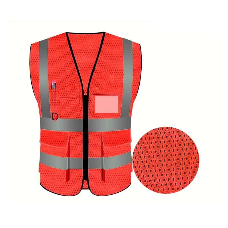 En Iso 20471 / Ansi Certified High-Visibility Breathable Lightweight Multi-Functional Safety Vest En Iso 20471 / Ansi Certified High-Visibility Breathable Lightweight Multi-Functional Safety Vest
