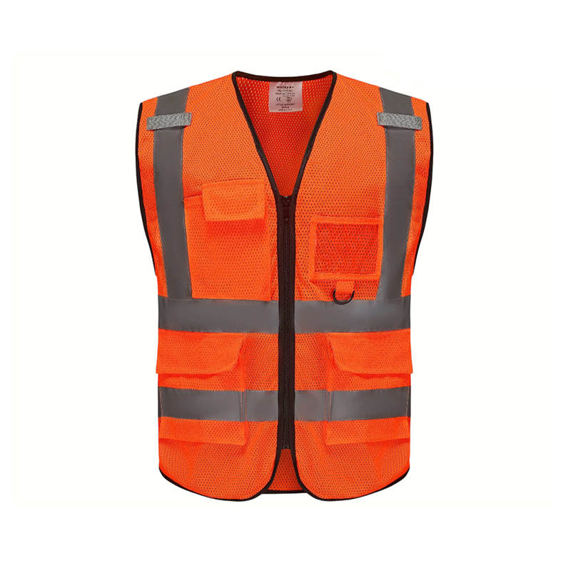 En Iso 20471 / Ansi Certified High-Visibility Breathable Lightweight Multi-Functional Safety Vest En Iso 20471 / Ansi Certified High-Visibility Breathable Lightweight Multi-Functional Safety Vest