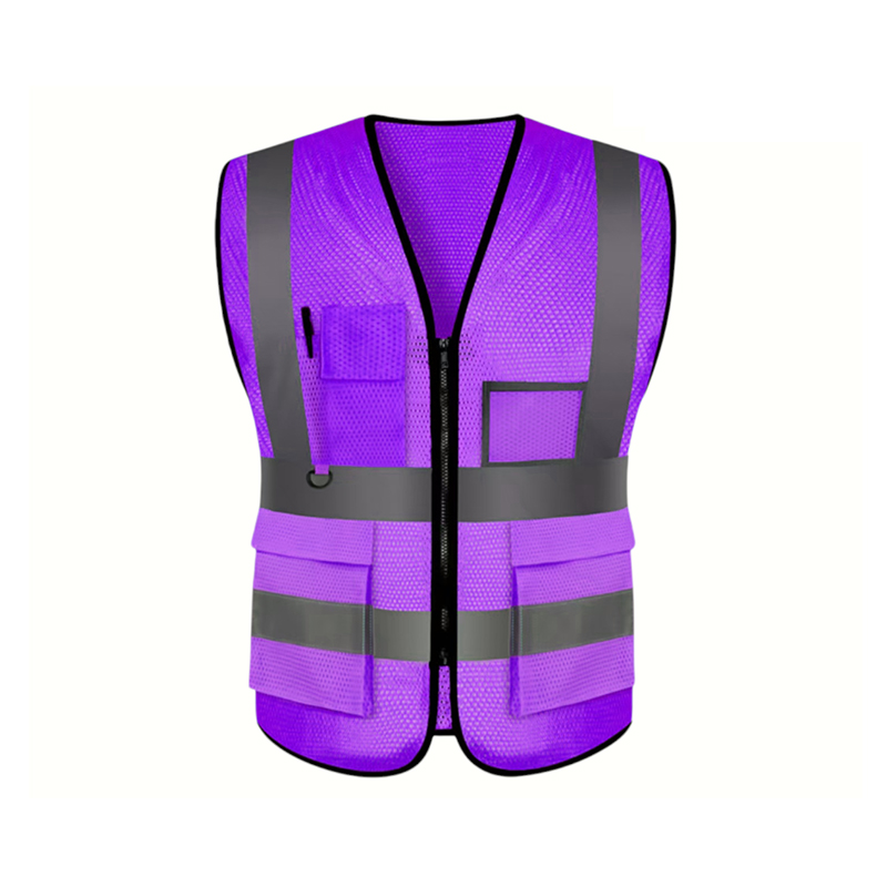 En Iso 20471 / Ansi Certified High-Visibility Breathable Lightweight Multi-Functional Safety Vest En Iso 20471 / Ansi Certified High-Visibility Breathable Lightweight Multi-Functional Safety Vest