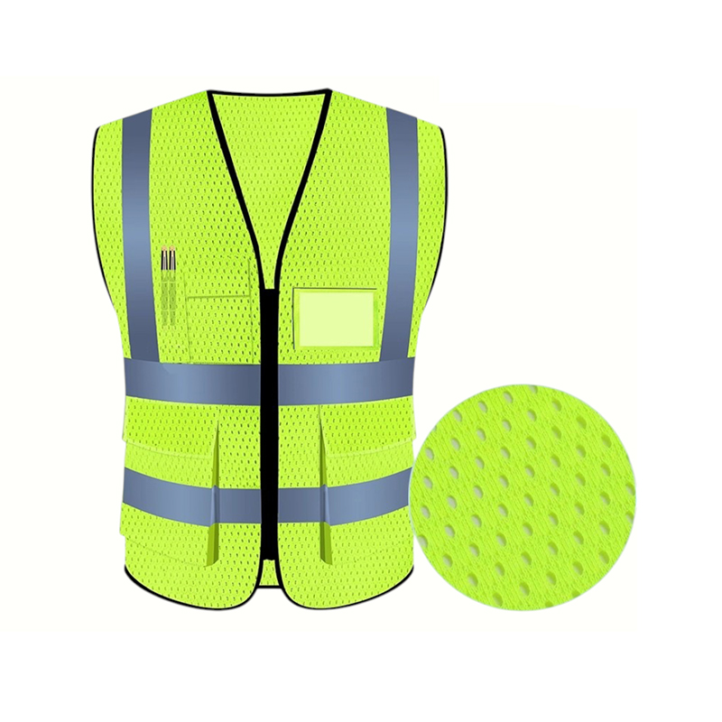 En Iso 20471 / Ansi Certified High-Visibility Breathable Lightweight Multi-Functional Safety Vest En Iso 20471 / Ansi Certified High-Visibility Breathable Lightweight Multi-Functional Safety Vest
