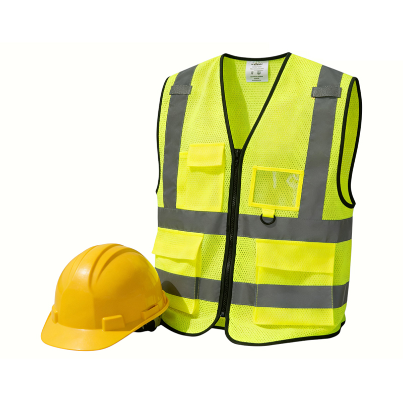 En Iso 20471 / Ansi Certified High-Visibility Breathable Lightweight Multi-Functional Safety Vest En Iso 20471 / Ansi Certified High-Visibility Breathable Lightweight Multi-Functional Safety Vest
