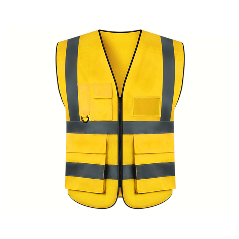 En Iso 20471 / Ansi Certified High-Visibility Breathable Lightweight Multi-Functional Safety Vest