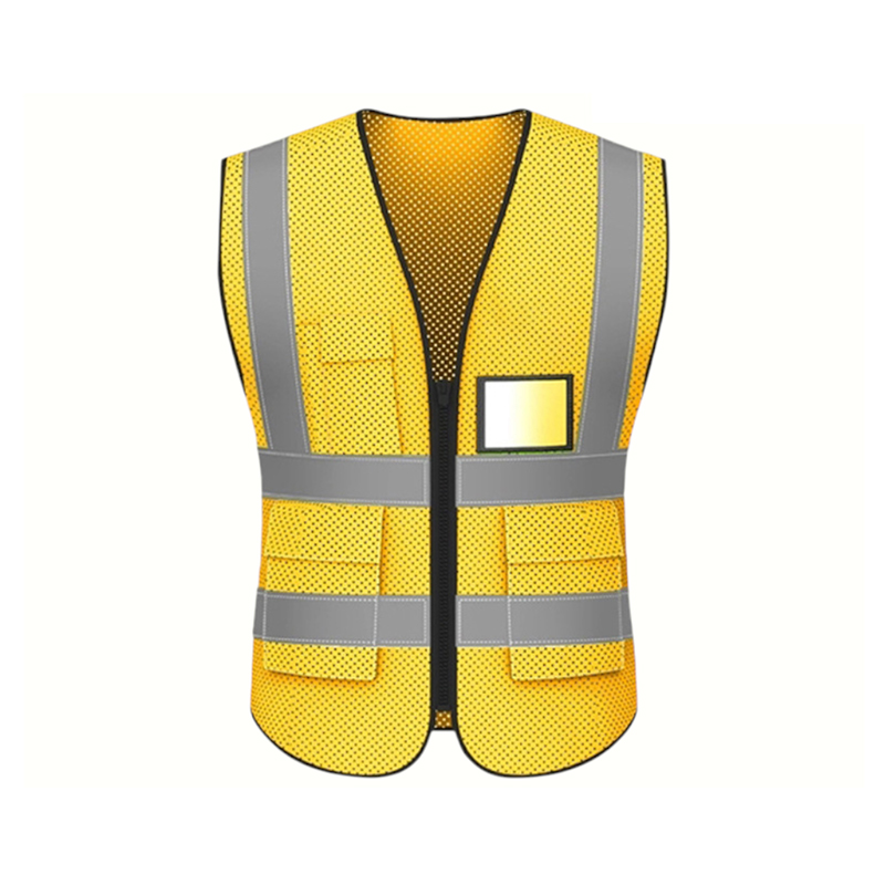 En Iso 20471 / Ansi Certified High-Visibility Breathable Lightweight Multi-Functional Safety Vest En Iso 20471 / Ansi Certified High-Visibility Breathable Lightweight Multi-Functional Safety Vest