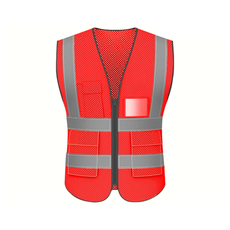 En Iso 20471 / Ansi Certified High-Visibility Breathable Lightweight Multi-Functional Safety Vest En Iso 20471 / Ansi Certified High-Visibility Breathable Lightweight Multi-Functional Safety Vest