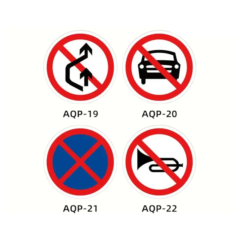 Corrosion-resistant Aluminum Plate Reflective Traffic Signs Meeting International Road Safety Standards