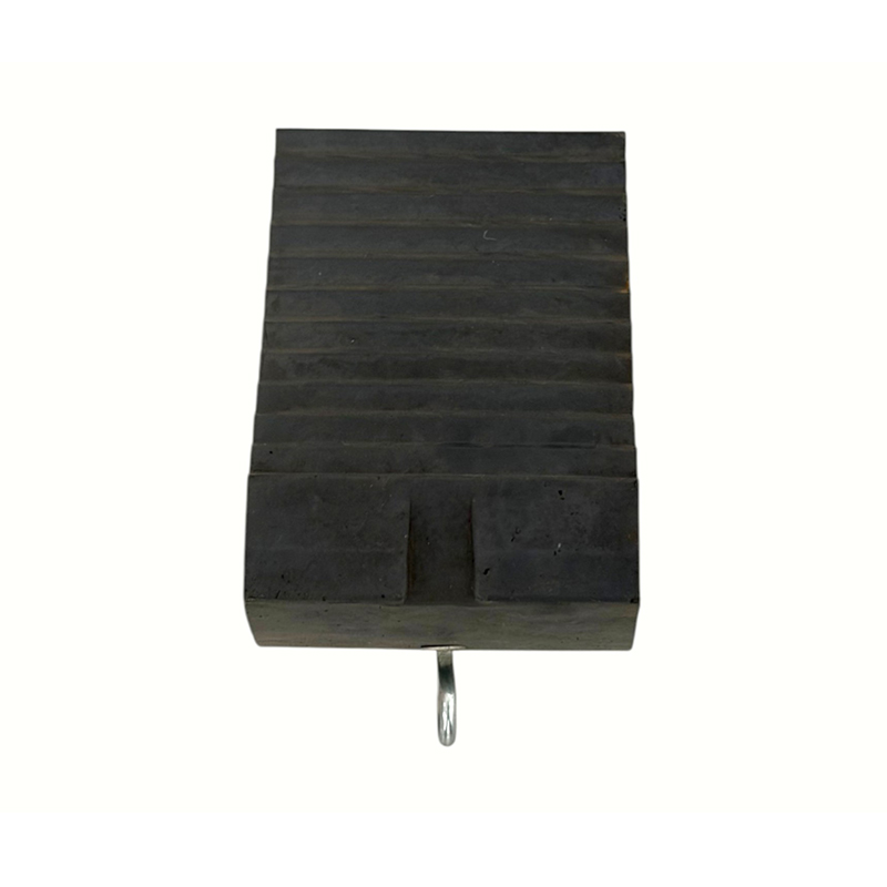 Portable Rubber Wheel Stops (with High-Strength Nylon Pull Cord)