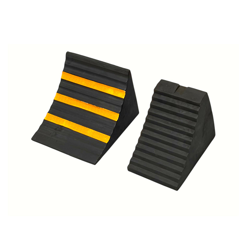 Portable Rubber Wheel Stops (with High-Strength Nylon Pull Cord)