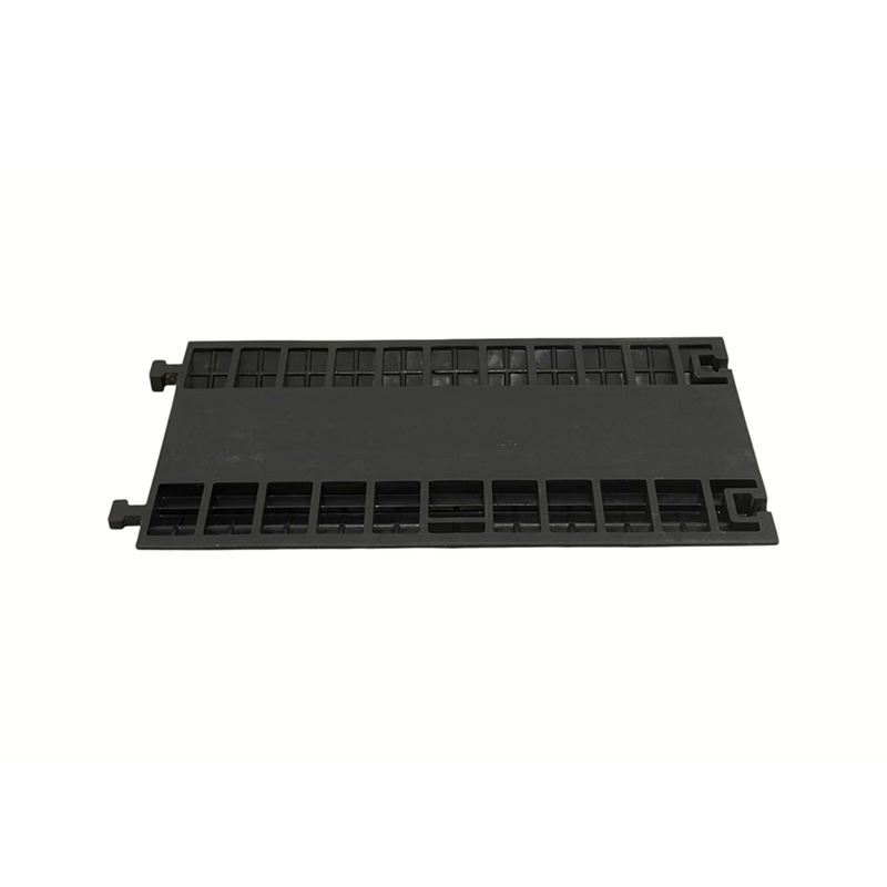 High-Load-Bearing Capacity Rubber Base Pvc Flip Cover 5-Channel Heavy-Duty Cable Protector