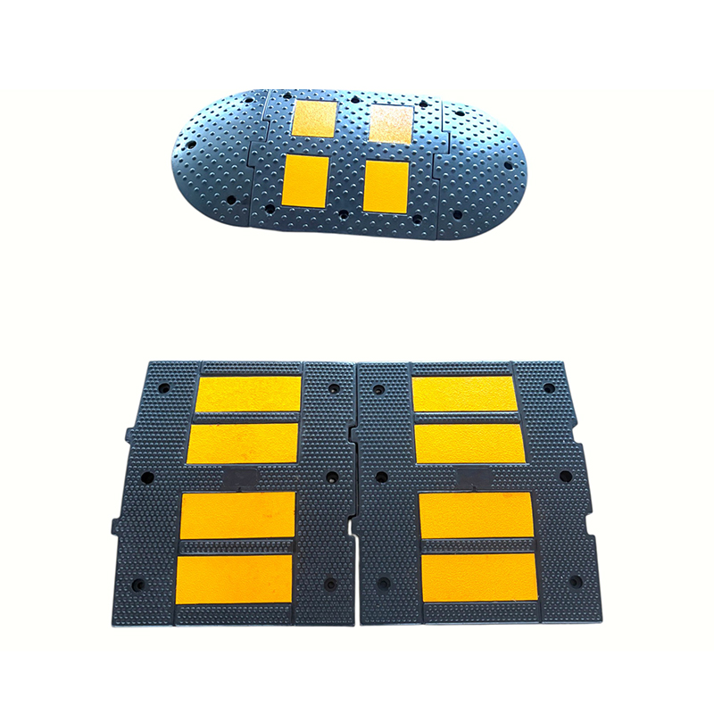 European Standard High-Density Modular Interlocking Rubber Speed Bumps