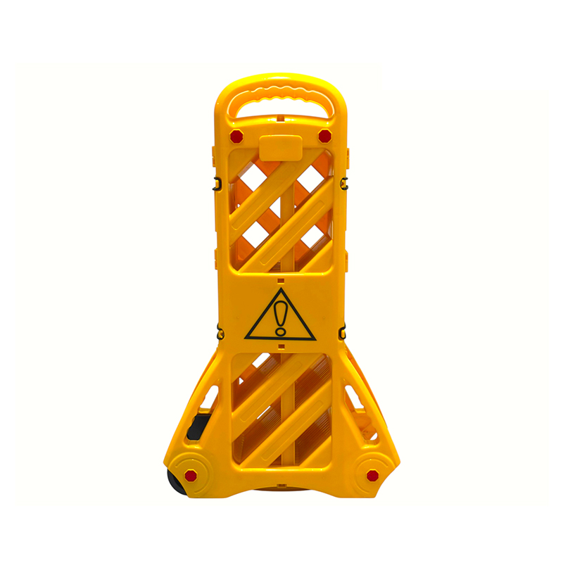 Heavy-duty High-resilience Extra-long Expandable Safety Guardrail With Casters