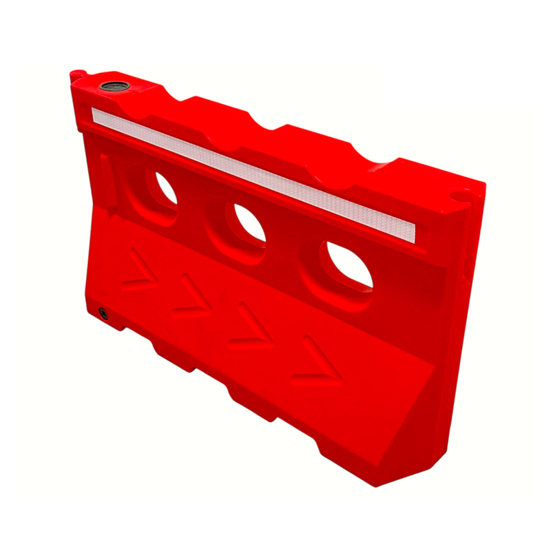 Blow-molded Interlocking Water-Filled Road Guardrail