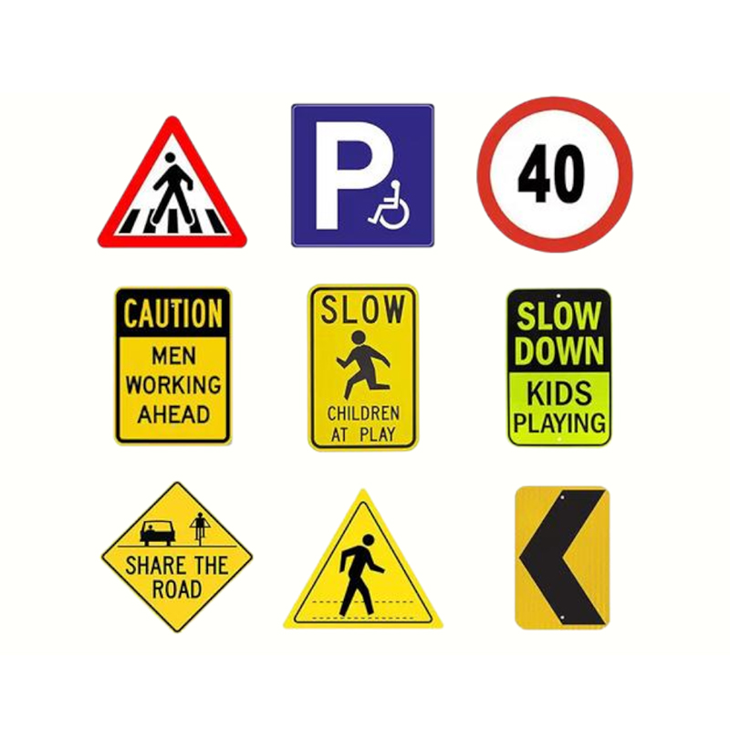 Corrosion-resistant Aluminum Plate Reflective Traffic Signs Meeting International Road Safety Standards