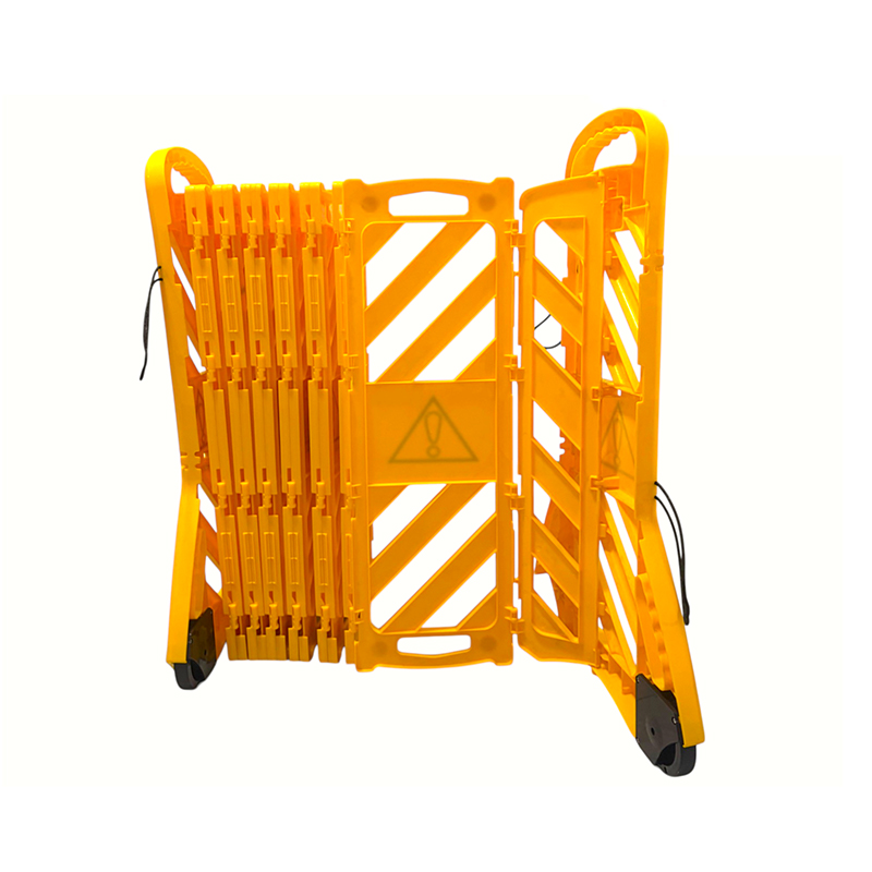 Heavy-duty High-resilience Extra-long Expandable Safety Guardrail With Casters