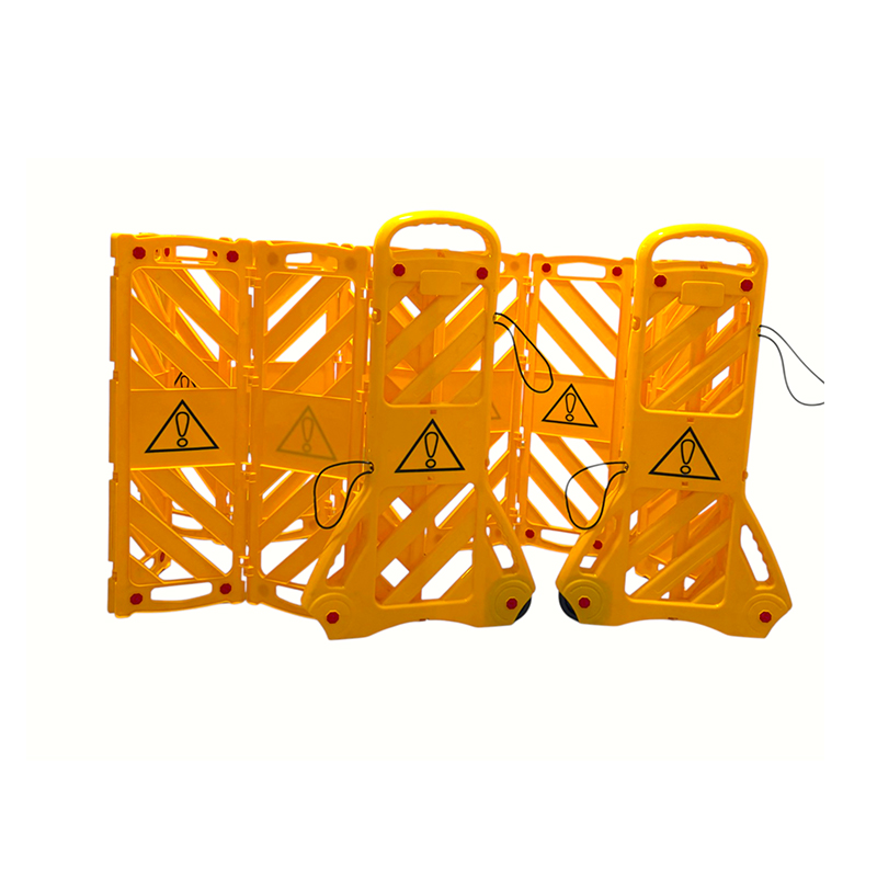 Heavy-duty High-resilience Extra-long Expandable Safety Guardrail With Casters