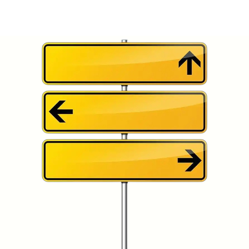 Corrosion-resistant Aluminum Plate Reflective Traffic Signs Meeting International Road Safety Standards