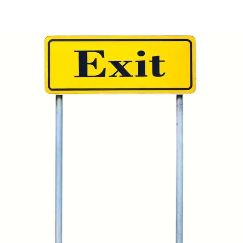 Corrosion-resistant Aluminum Plate Reflective Traffic Signs Meeting International Road Safety Standards