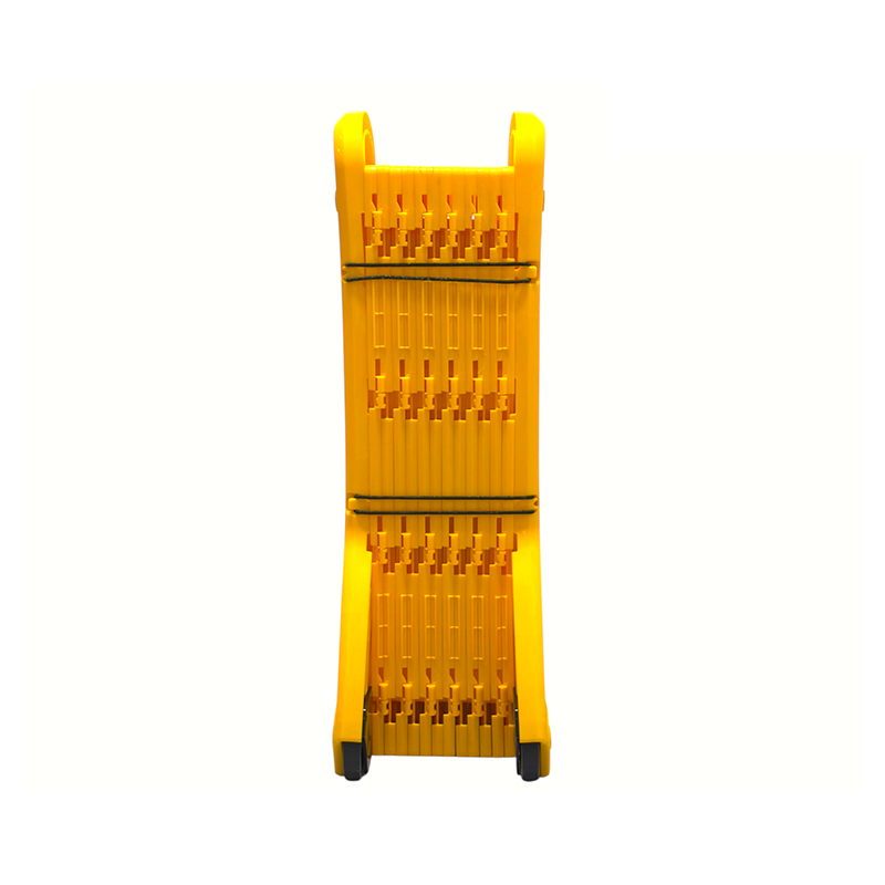 Heavy-duty High-resilience Extra-long Expandable Safety Guardrail With Casters