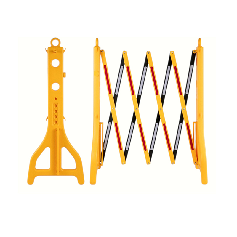 High-visibility Portable Water-Filled Expandable Safety Guardrail