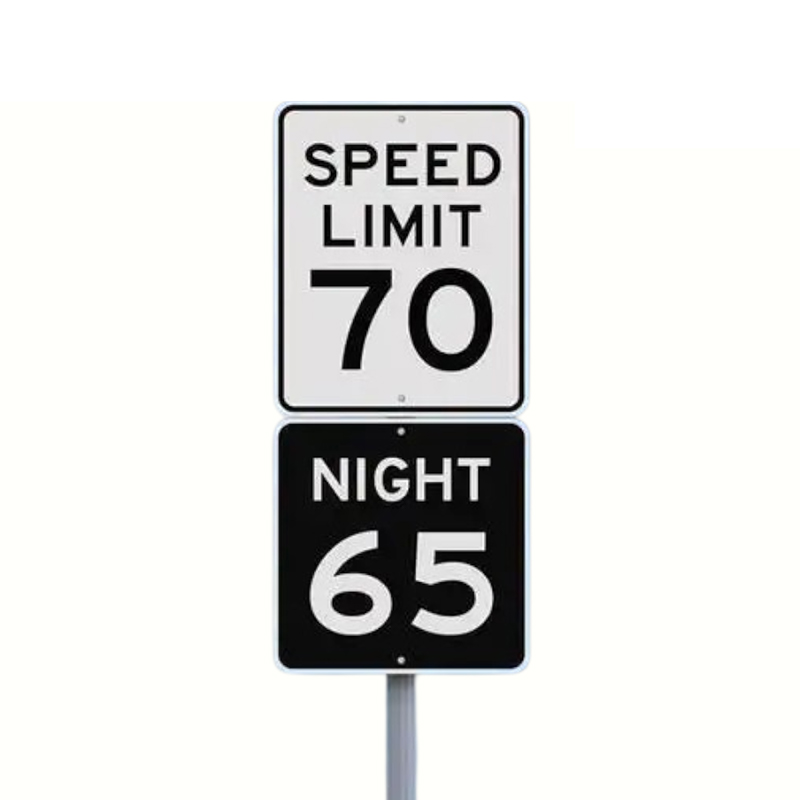 Corrosion-resistant Aluminum Plate Reflective Traffic Signs Meeting International Road Safety Standards