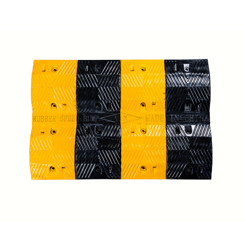 Double-Link Widened And Reinforced Rubber Speed Bumps