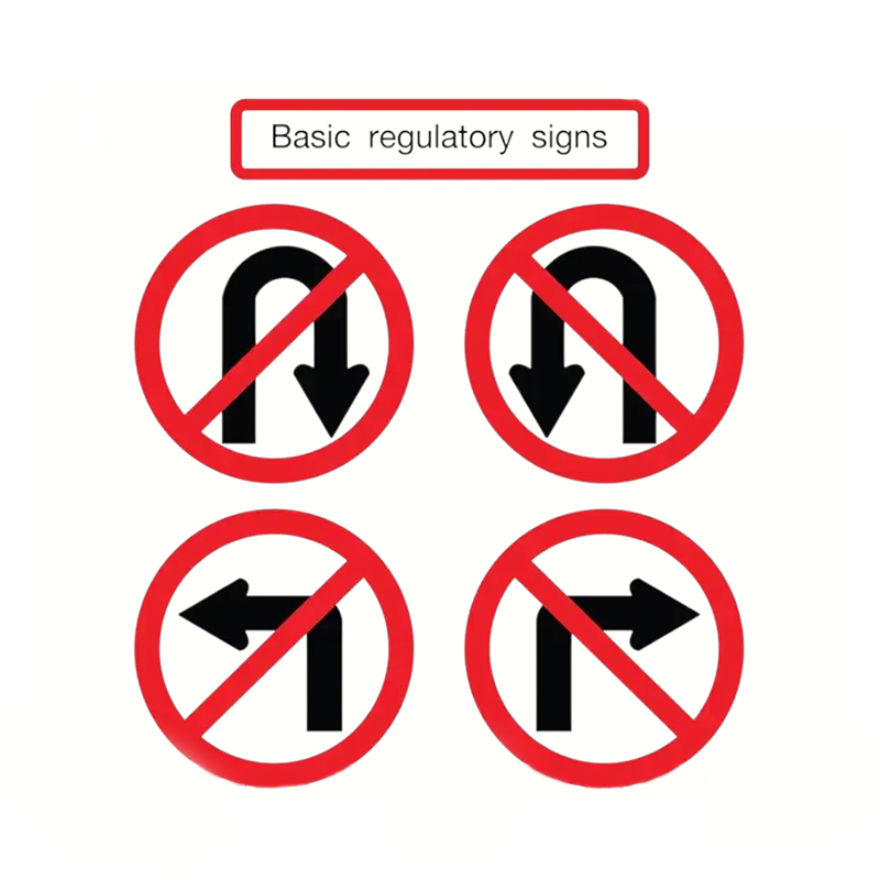 Corrosion-resistant Aluminum Plate Reflective Traffic Signs Meeting International Road Safety Standards