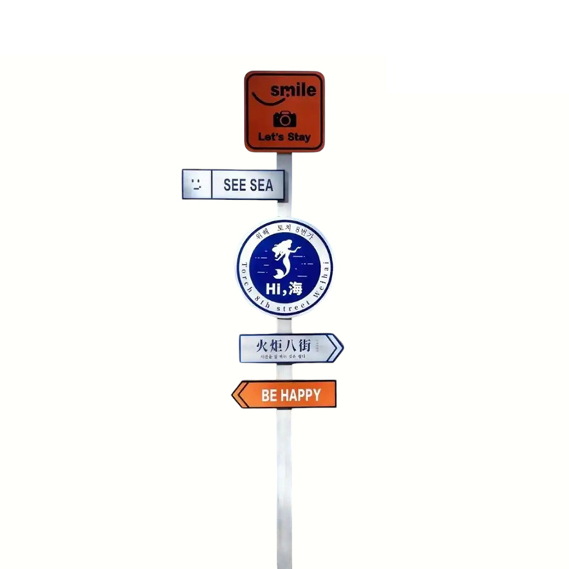 Corrosion-resistant Aluminum Plate Reflective Traffic Signs Meeting International Road Safety Standards