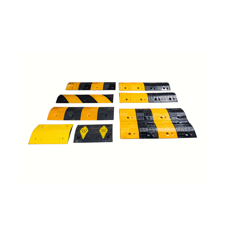 Double-Link Widened And Reinforced Rubber Speed Bumps