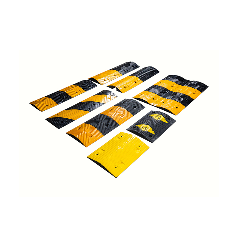 Double-Link Widened And Reinforced Rubber Speed Bumps